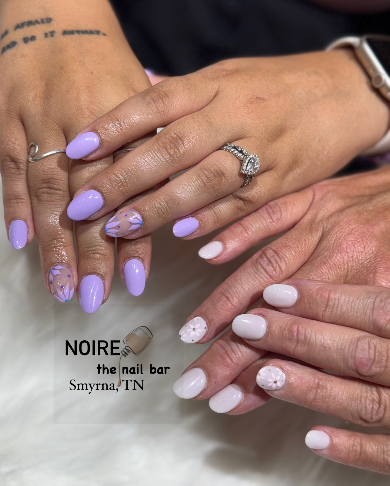 Smyrna Noire the NailBar nail photo 2