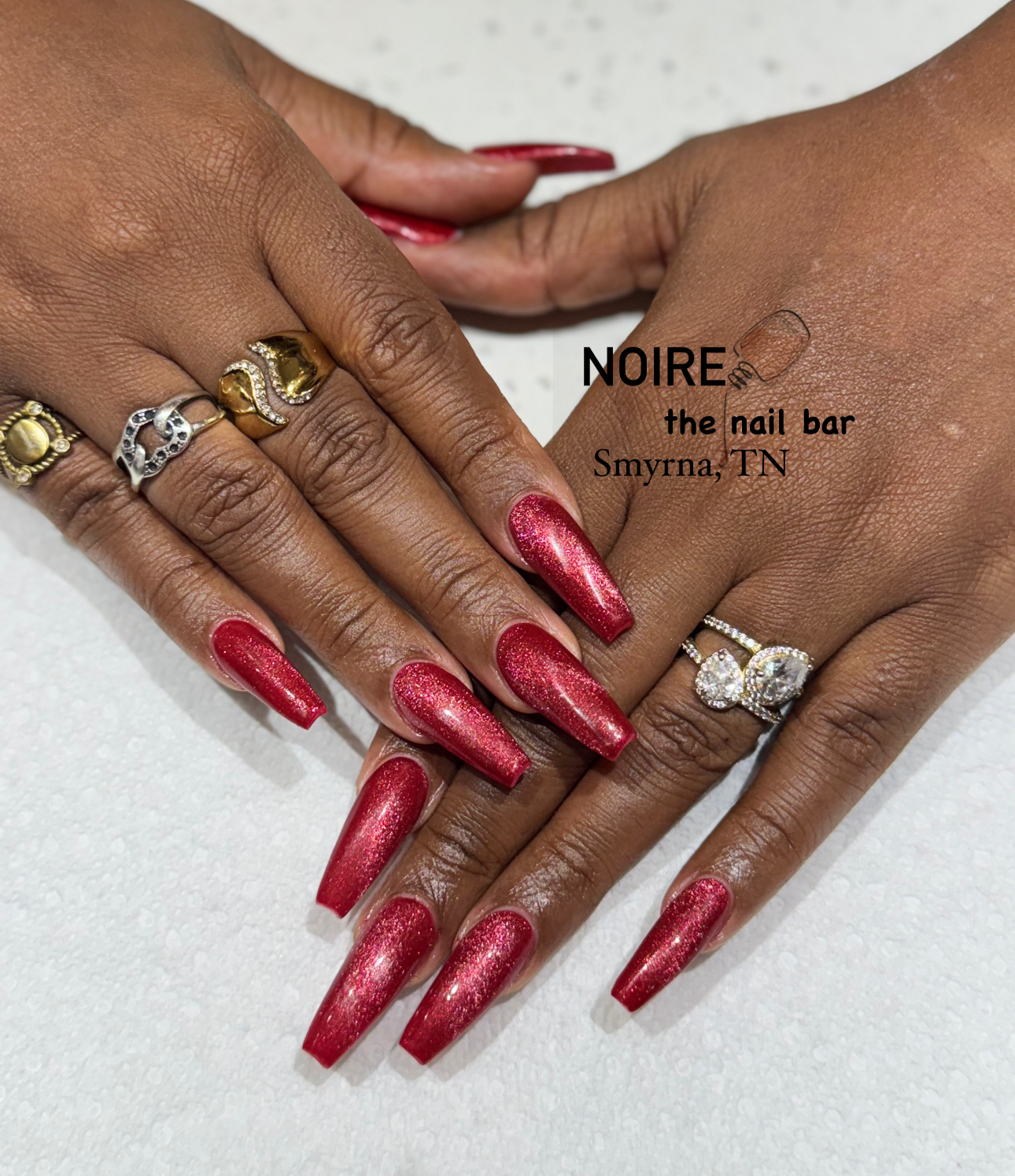 Smyrna Noire the NailBar nail photo 8